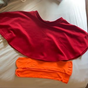 Velma skirt and thigh high socks